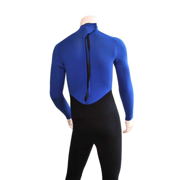 Men'S Back Zip Full Wetsuit - 3/2mm Neoprene For Scuba Diving Surfing Water Sports Thermal Protection Flexibility OEM